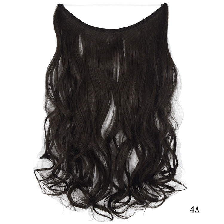 a piece of hair on a white background