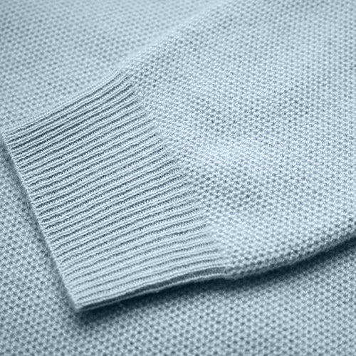 a close up of a sweater sleeve