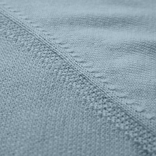 Long Sleeve Polo Shirt with sleeve striping Monaco Light Blue