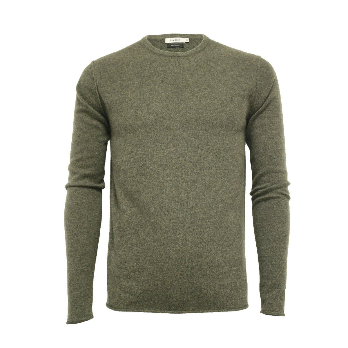 a green sweater with long sleeves