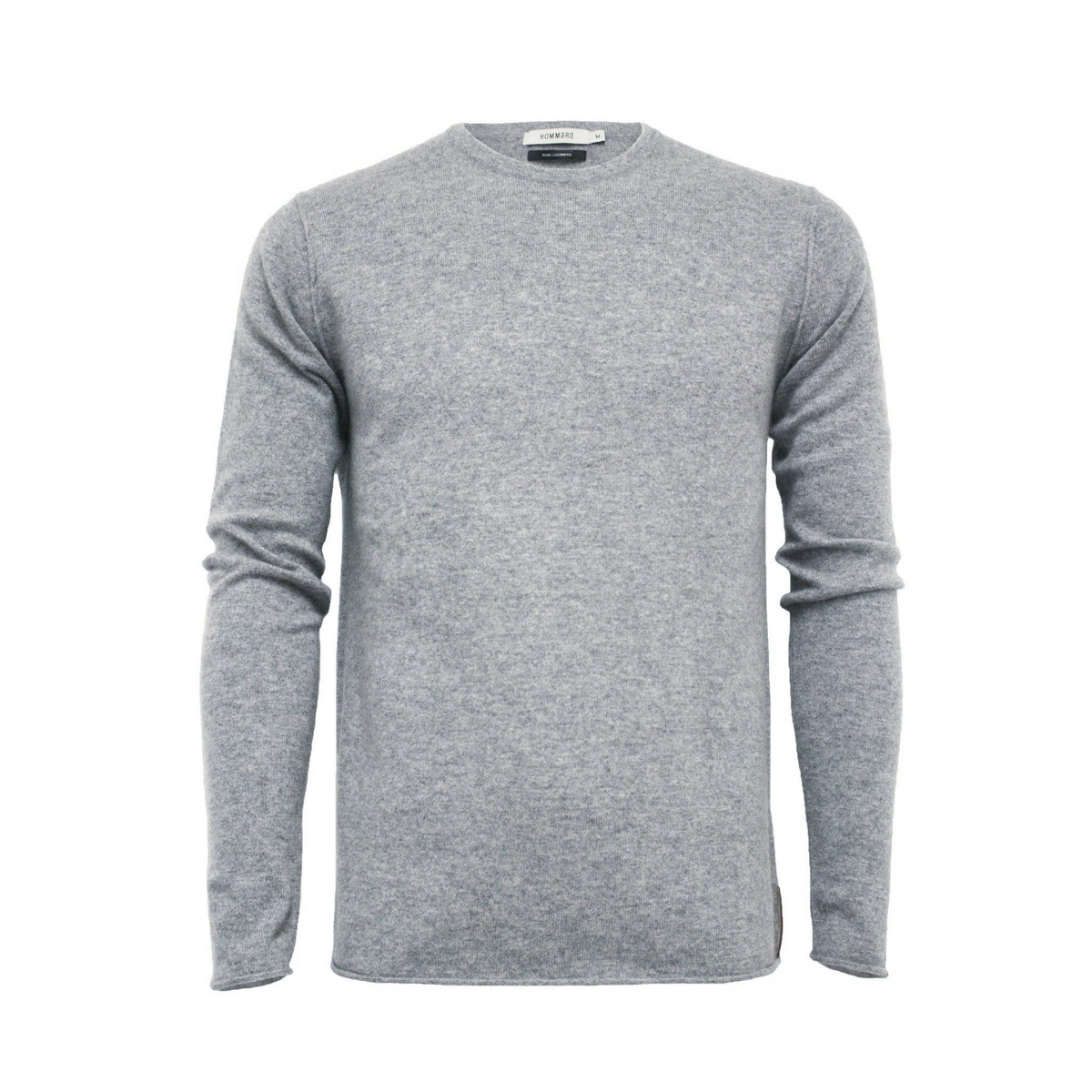 a grey sweater with long sleeves
