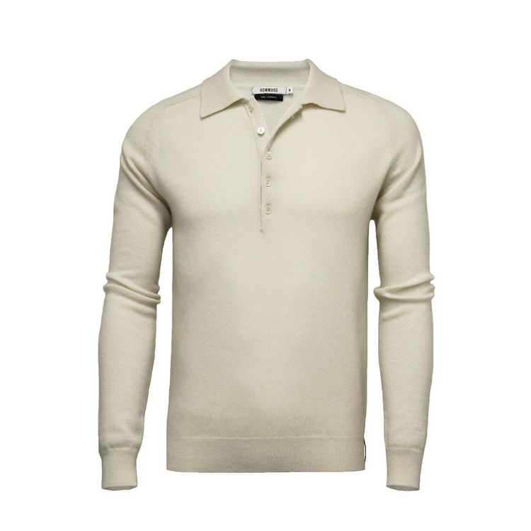 a white sweater with buttons