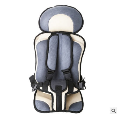 a baby car seat with straps
