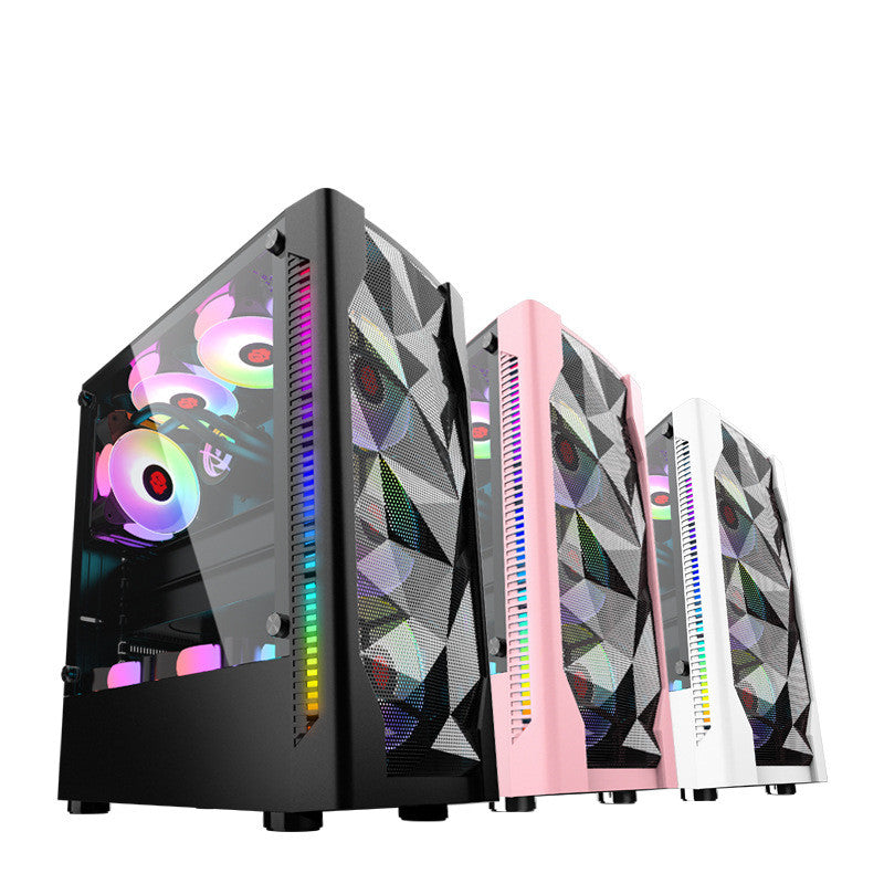 a group of computer towers