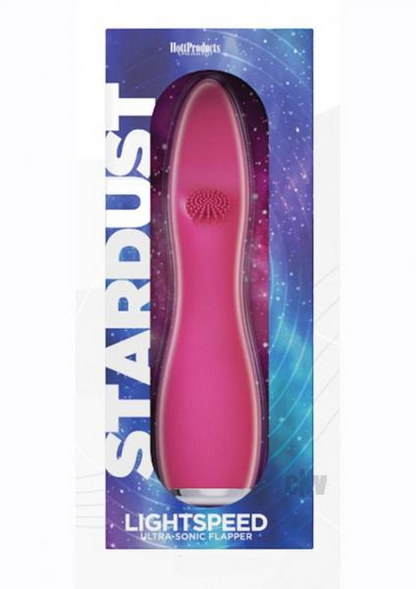 Stardust Lightspeed Flapper Tip Vibrator Magenta