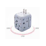 Universal Travel Adapter with Dual USB Ports