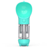 3-in-1 Portable Dog Water Bottle with Bowl and Waste Bag Storage