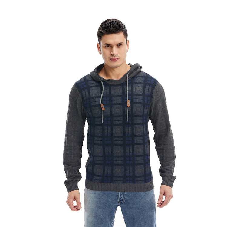 a man wearing a sweater