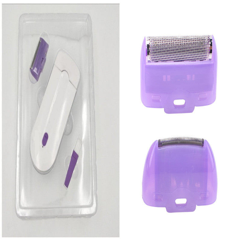 a close-up of a shaver