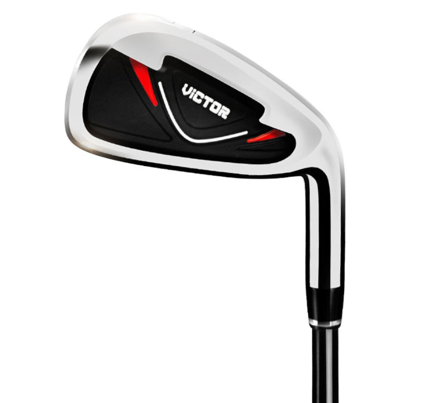 a close up of a golf club