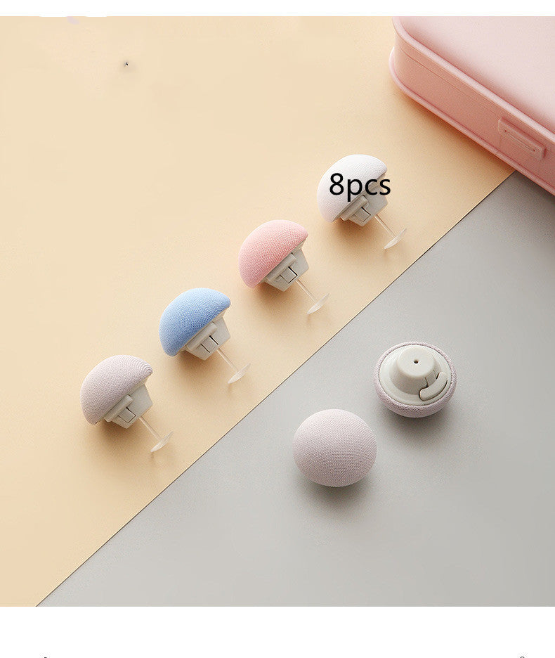 Needle-free Mushroom Quilt Holder Security Comes With One-click Unlock