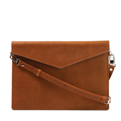 Leather Bag for iPad with adjustable strap