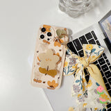 Floral Scarf-Style Protective Phone Case