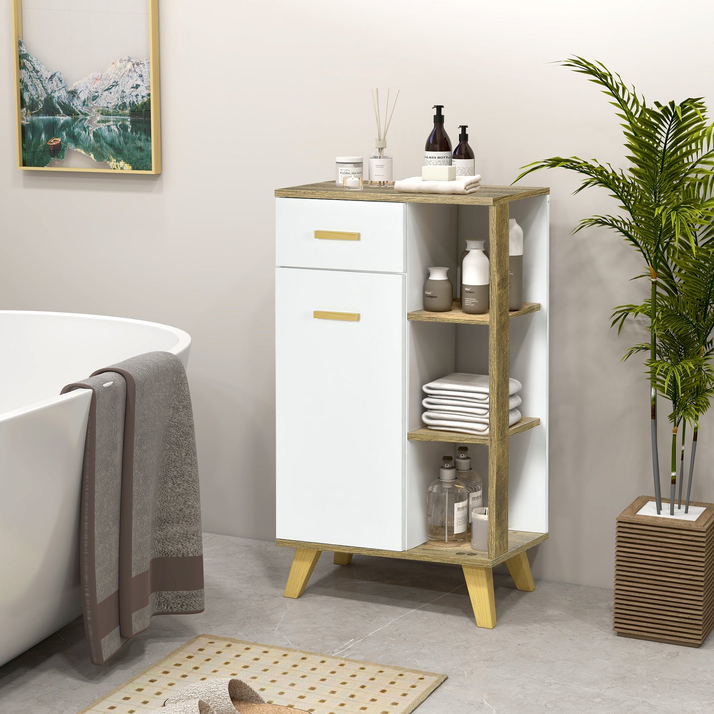 Bathroom Floor Cabinet