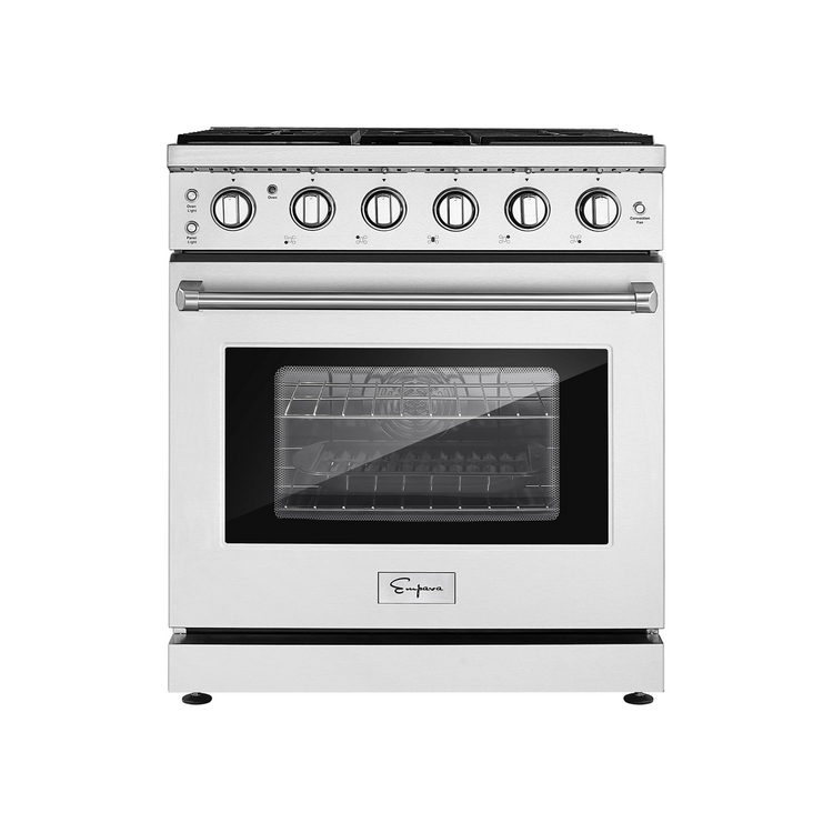 a white stove with black glass door