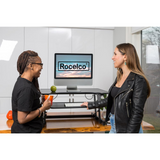 Rocelco 32" Height Adjustable Standing Desk - Improve Your Health and Productivity