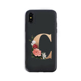 Alphabet Letter Silicone Phone Case