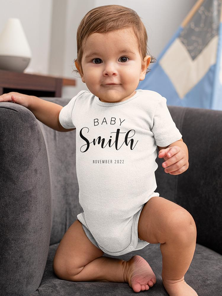 a baby sitting on a chair