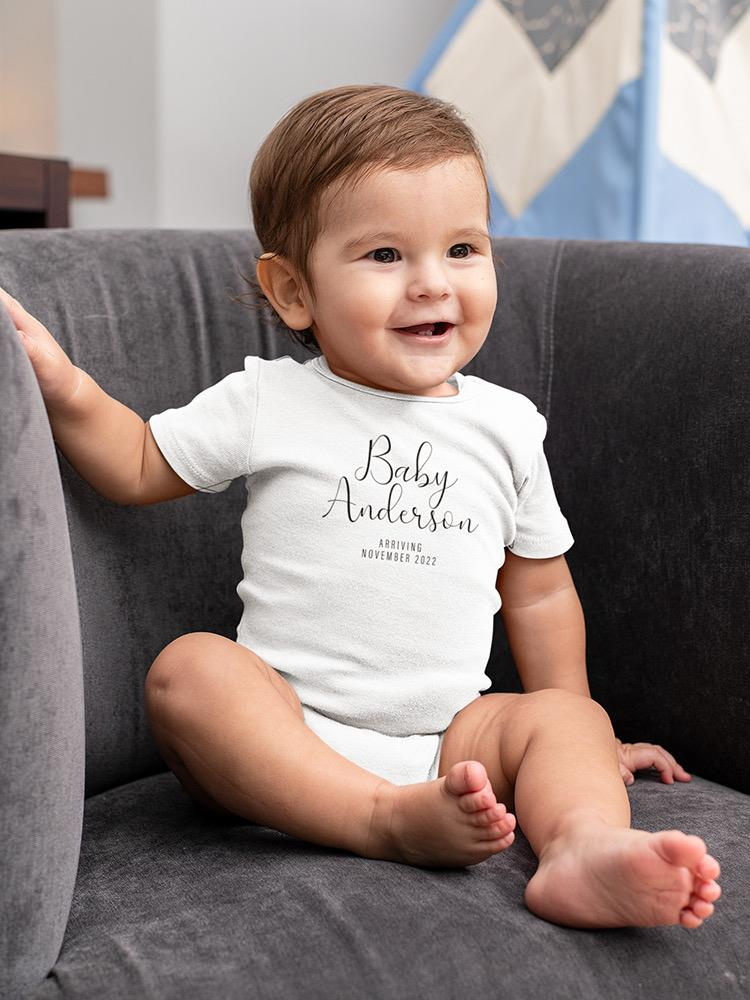 a baby sitting on a chair