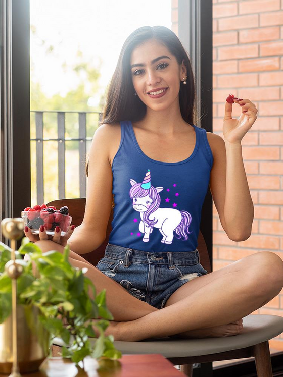 Baby Unicorn Racerback Tank -SPIdeals Designs