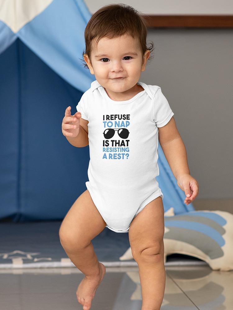 a baby standing on one leg