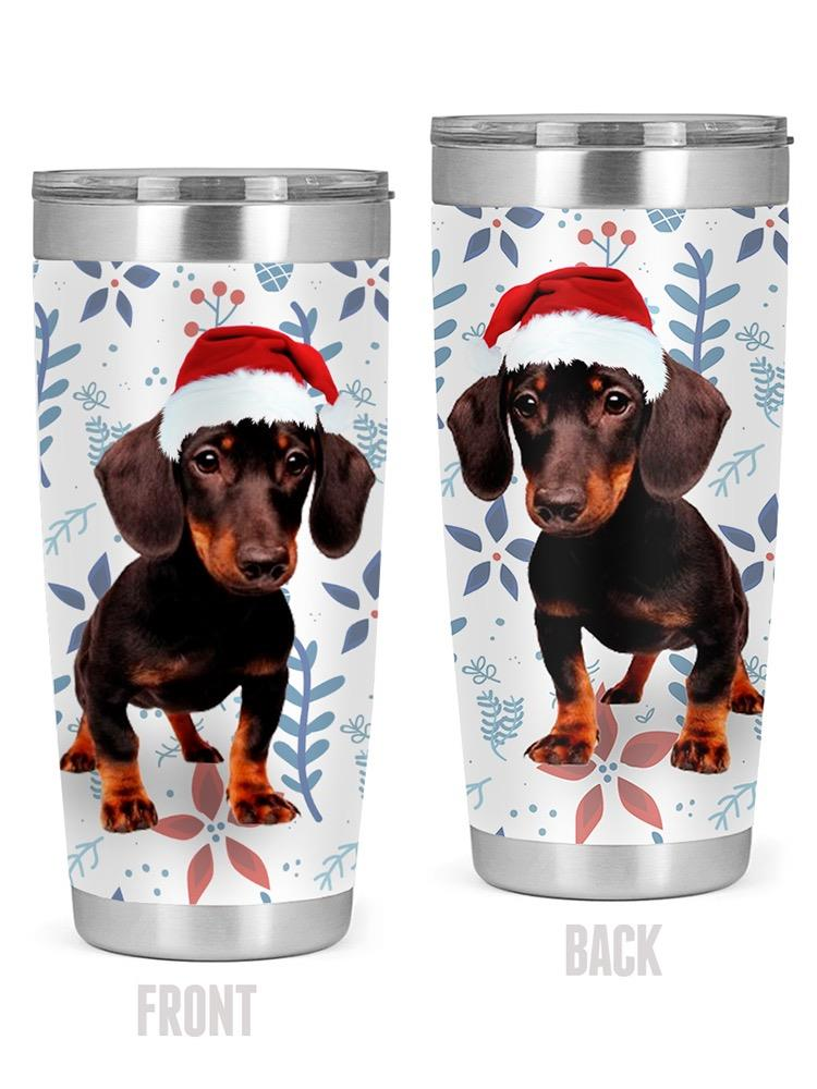 two cups with a dog on them