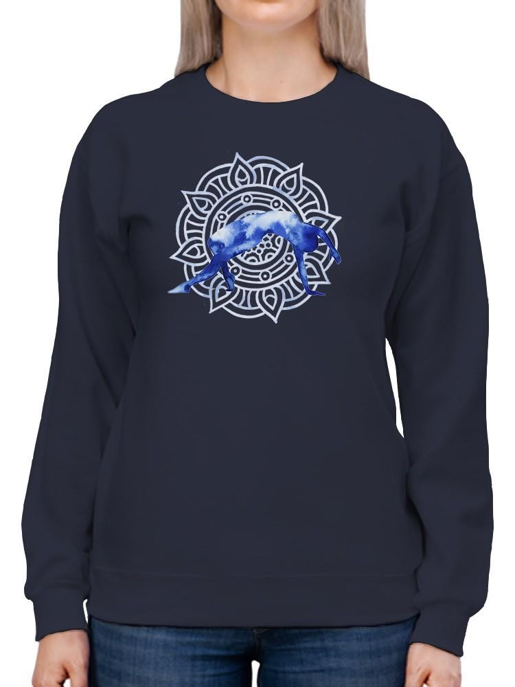 a person wearing a sweatshirt