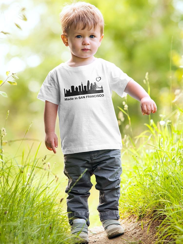 Made In San Francisco. Landscape T-shirt -SmartPrintsInk Designs