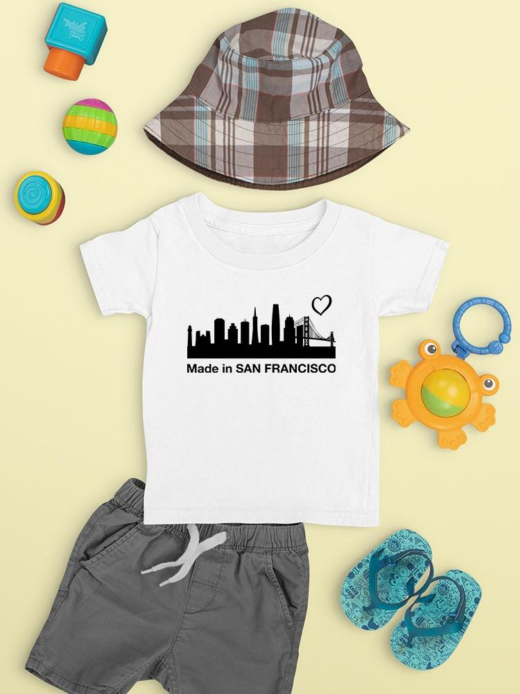 Made In San Francisco. Landscape T-shirt -SmartPrintsInk Designs