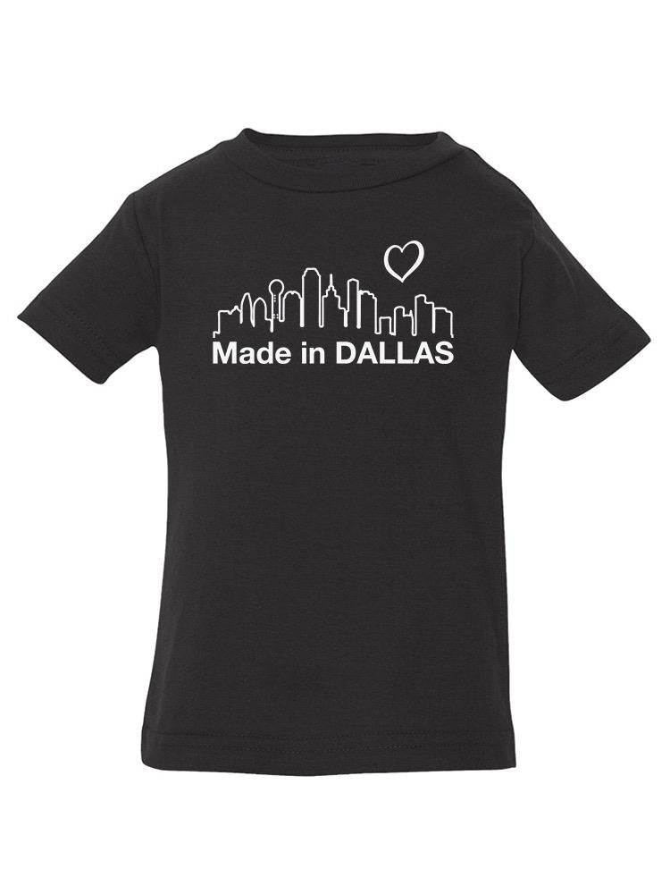 a black shirt with white text on it