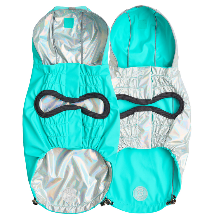 a pair of baby clothes