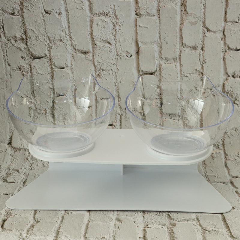 Abs Oblique Mouth Single And Double Bowl Pet Automatic Drinking Water Feeder