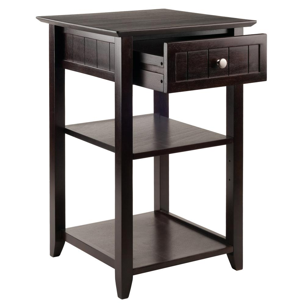 Burke Printer Stand Coffee Finish