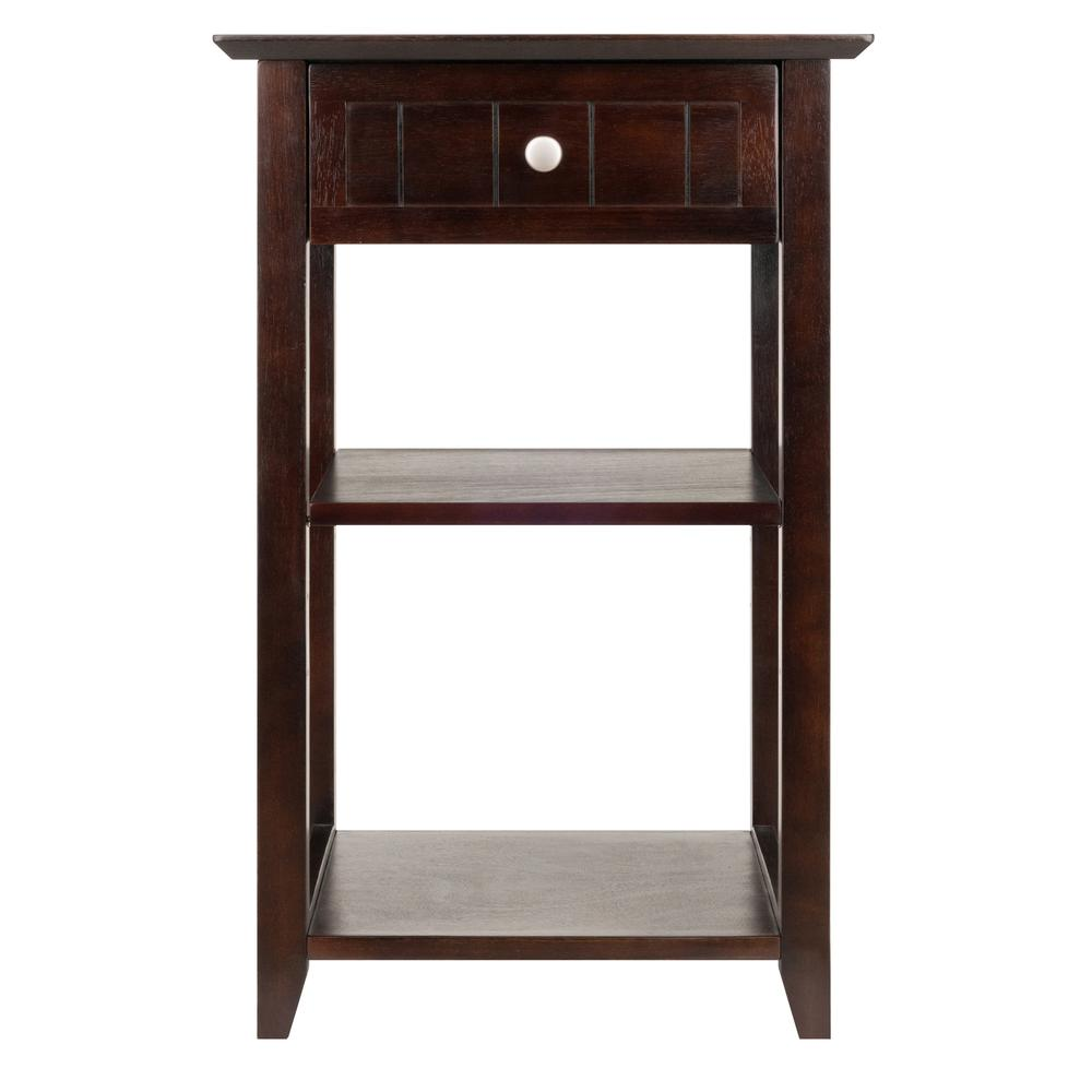 Burke Printer Stand Coffee Finish