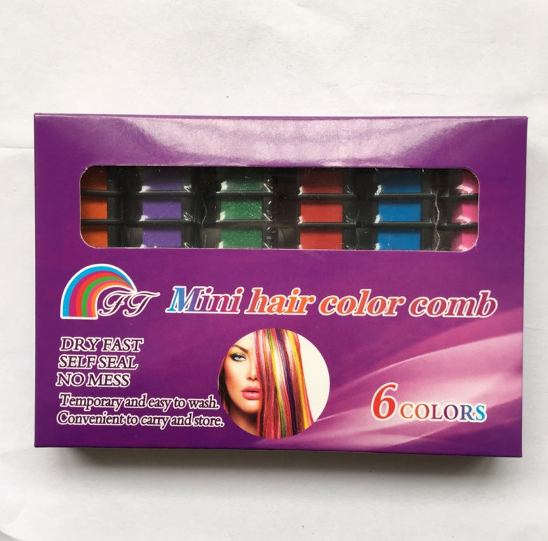 a box of hair dyes
