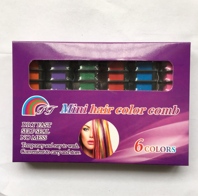 a box of hair dyes