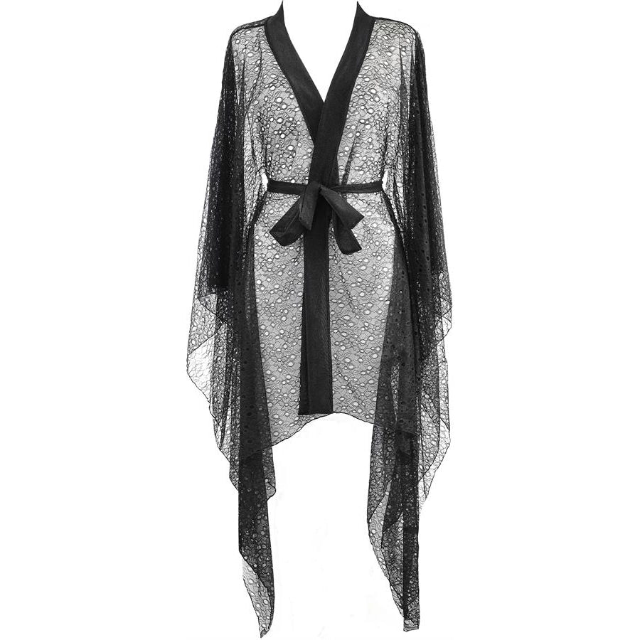 Sexy Sheer Lace Robe Axami Black Panther