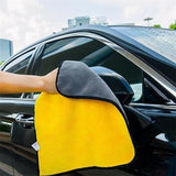 Double-Sided Microfiber Car Cleaning Towel