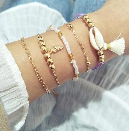 a person wearing bracelets