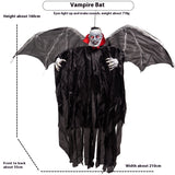 Large Hanging Bat Vampire Halloween Decoration