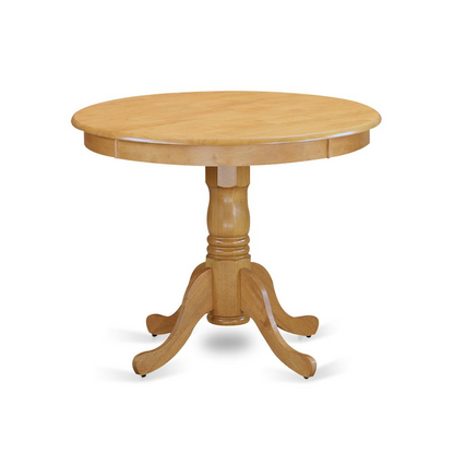 ANAV5-OAK-C 5 Pc Dinette Table set - Kitchen dinette Table and 4 Kitchen Chairs