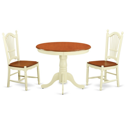 3  Pc  Kitchen  Table  set-Kitchen  Table  and  2  Kitchen  Dining  Chairs