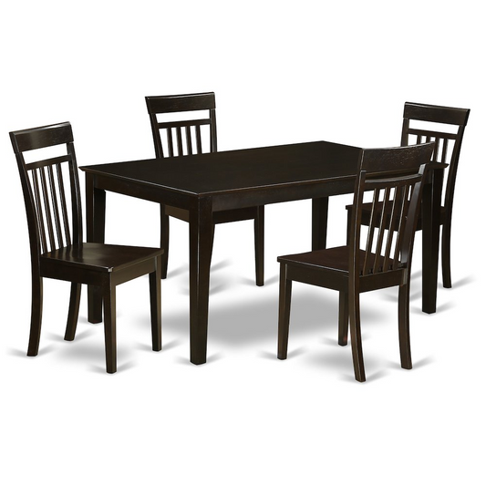 5  Pc  Kitchen  table  set  for  4  set-Kitchen  Table  and  4  Kitchen  Dining  Chairs