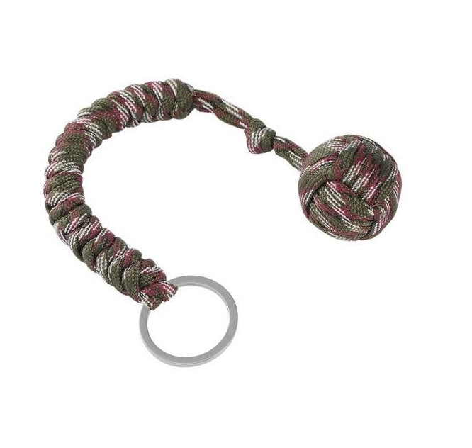 a close up of a keychain