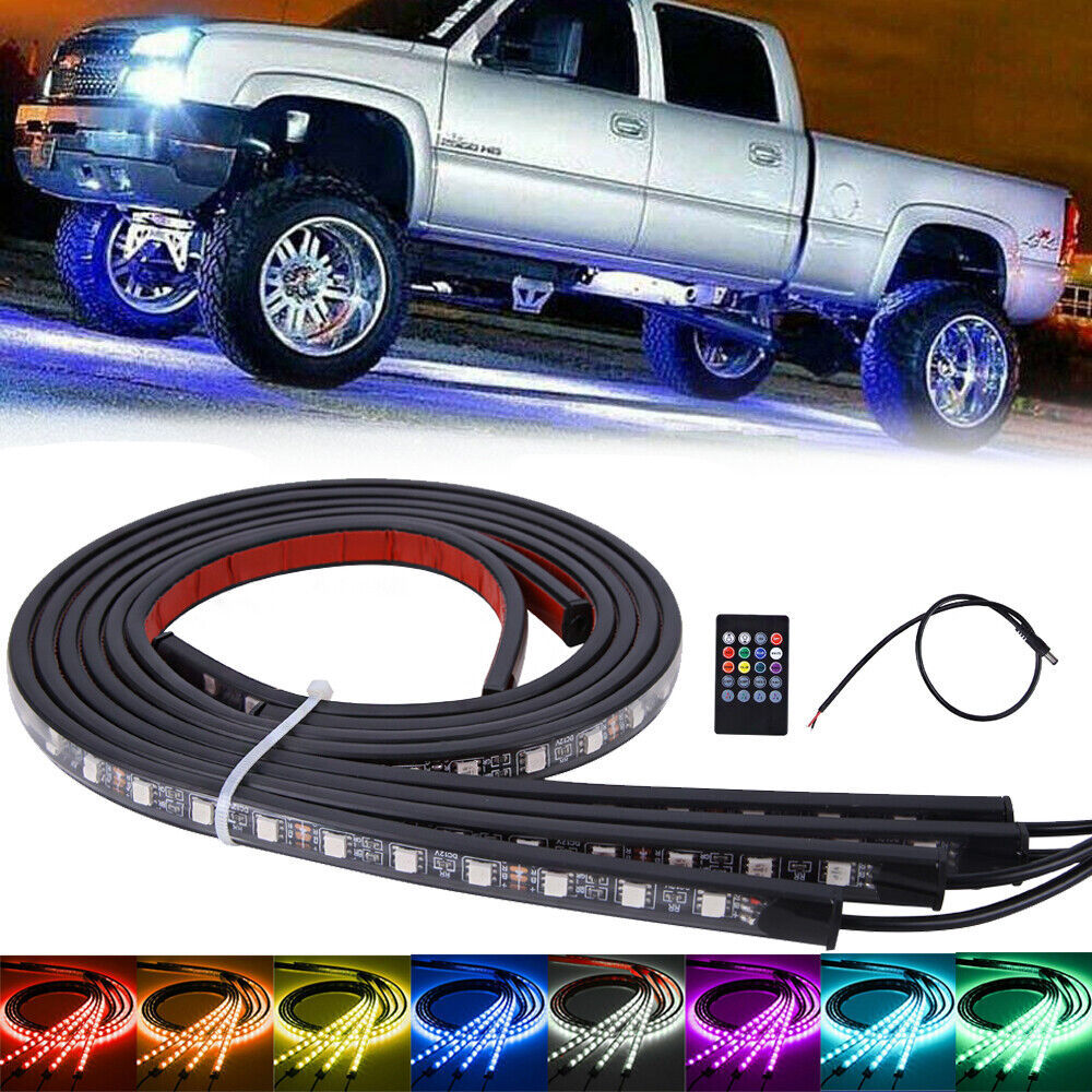 a truck with lights and remote control