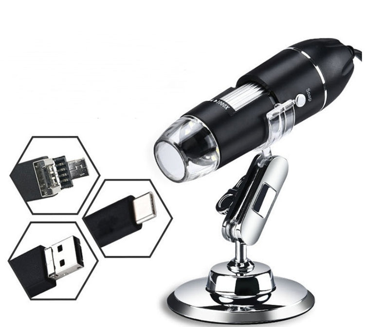 a close-up of a microscope