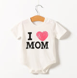 Short-Sleeve Baby Triangle Romper