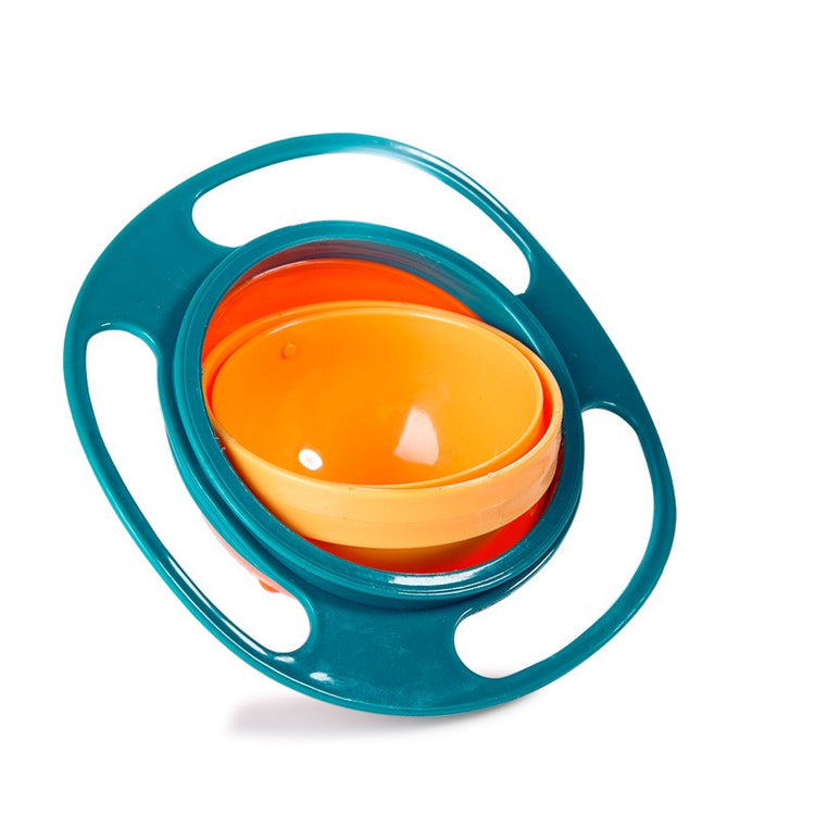 a baby pacifier with a bowl