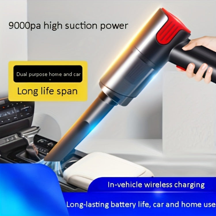 a hand holding a vacuum cleaner