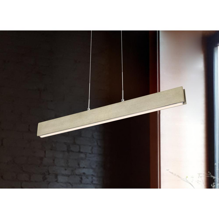 a light from a ceiling